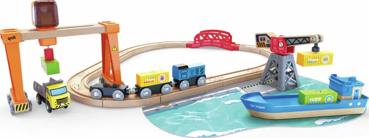 Bild 2 von Hape Abladen und Aufladen im Hafen Set