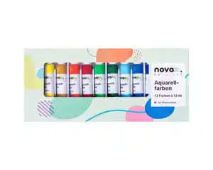 novooo Aquarellfarben 12er 12ml
