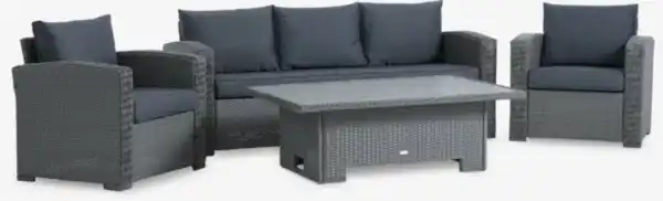 Bild 1 von Lounge-Set STAVERN 5 Personen grau