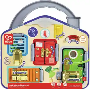 Hape Spiele-Tafel Schloss & Schlüssel