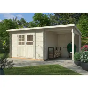 Gartenhaus »Malta«, BxHxT: 524 x 217 x 296 cm (Außenmaße inkl. Dachüberstand)
