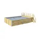 Bild 1 von Weka Massivholz-Pool '595' 416 x 203 x 644 cm