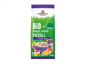 Bioland Dinkel Hafer Müsli Früchte-Feige,  500 g
