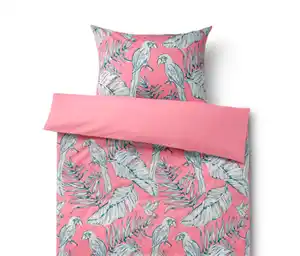 Renforcé-Bettwäsche, Tropical Rose, Normalgröße