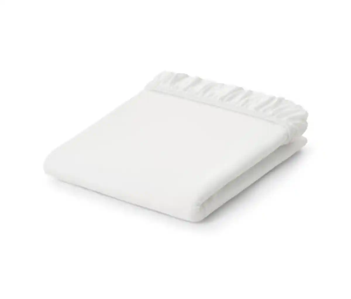 Bild 1 von Jersey-Spannbettlaken, weiß, Doppelgröße