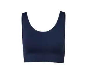 Seamless-Sport-Bustier, blau