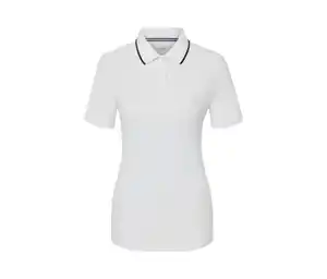 Funktionspoloshirt, weiß