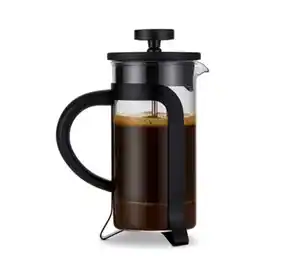 Siebstempelkanne 300 ml, 2 Tassen, schwarz