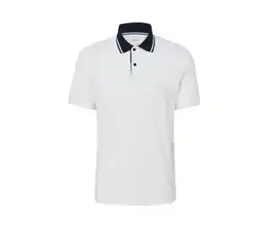 Funktions-Poloshirt, weiß