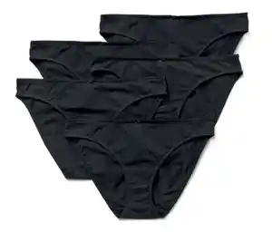 5 Slips, schwarz
