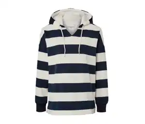 Gestreifter Hoodie