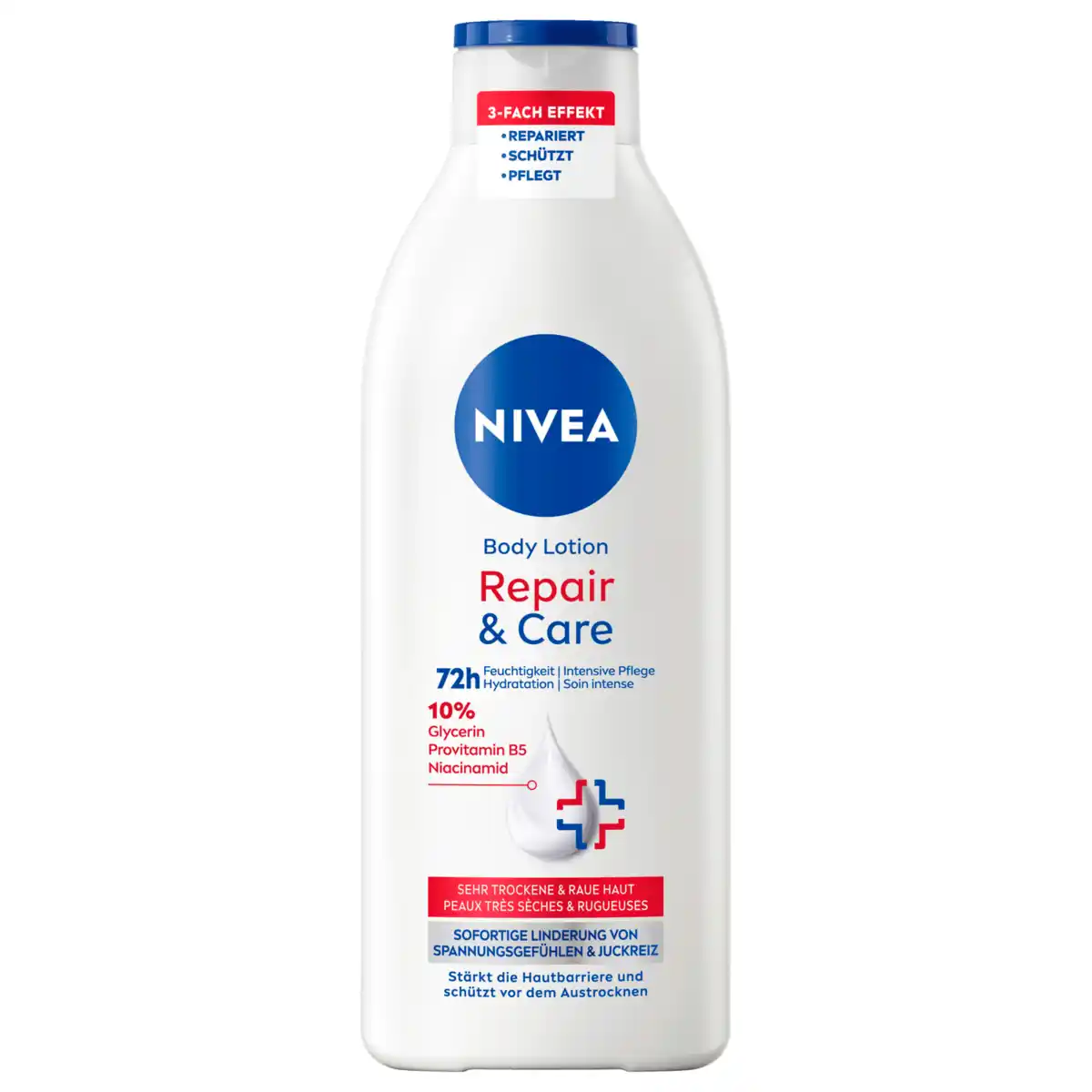 Bild 1 von NIVEA Body Lotion Repair & Care sehr trockene Haut 400ml