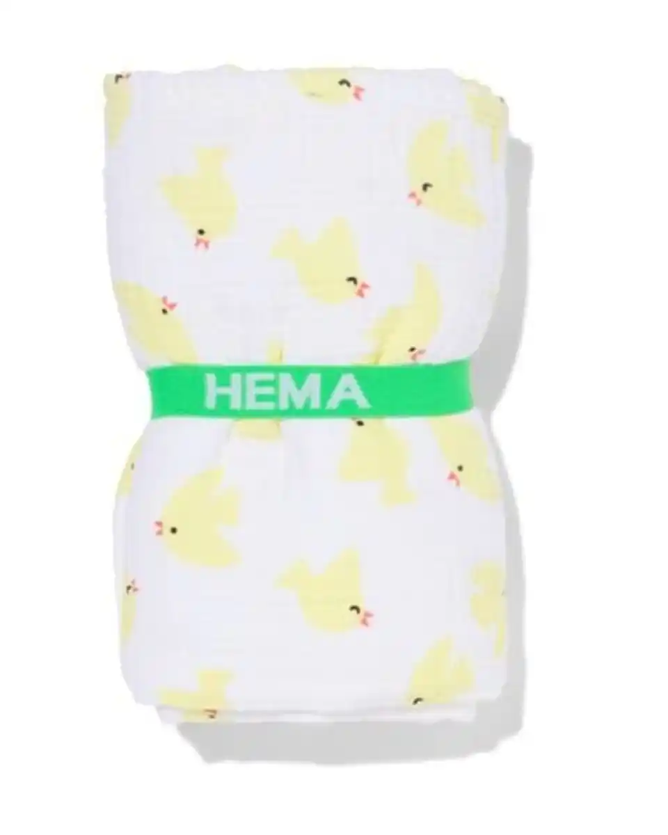 Bild 2 von Strandtuch für Kinder 80x140cm Musselin Vogel