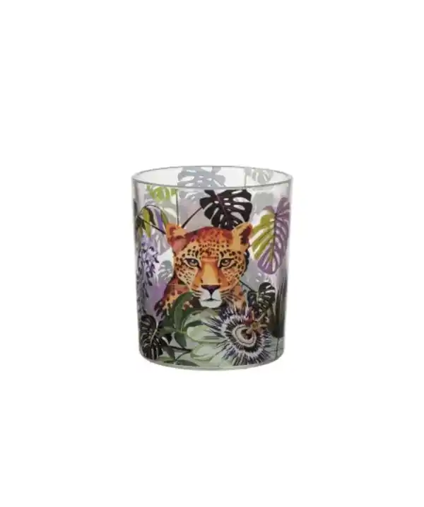 Bild 1 von Teelichthalter Leopard, klar