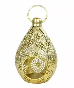 Laterne Ornament, gold