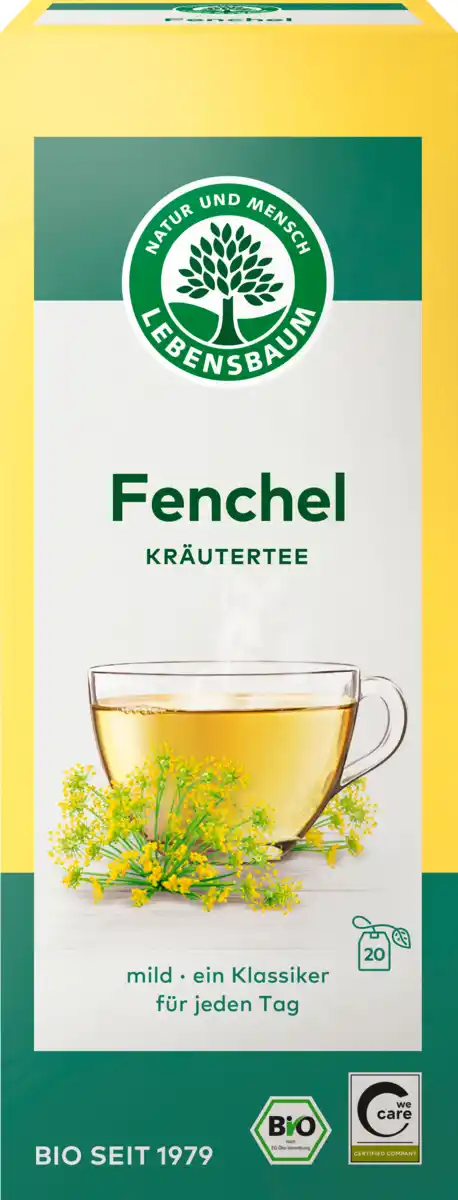 Bild 1 von LEBENSBAUM Kräutertee Fenchel (20 Beutel)