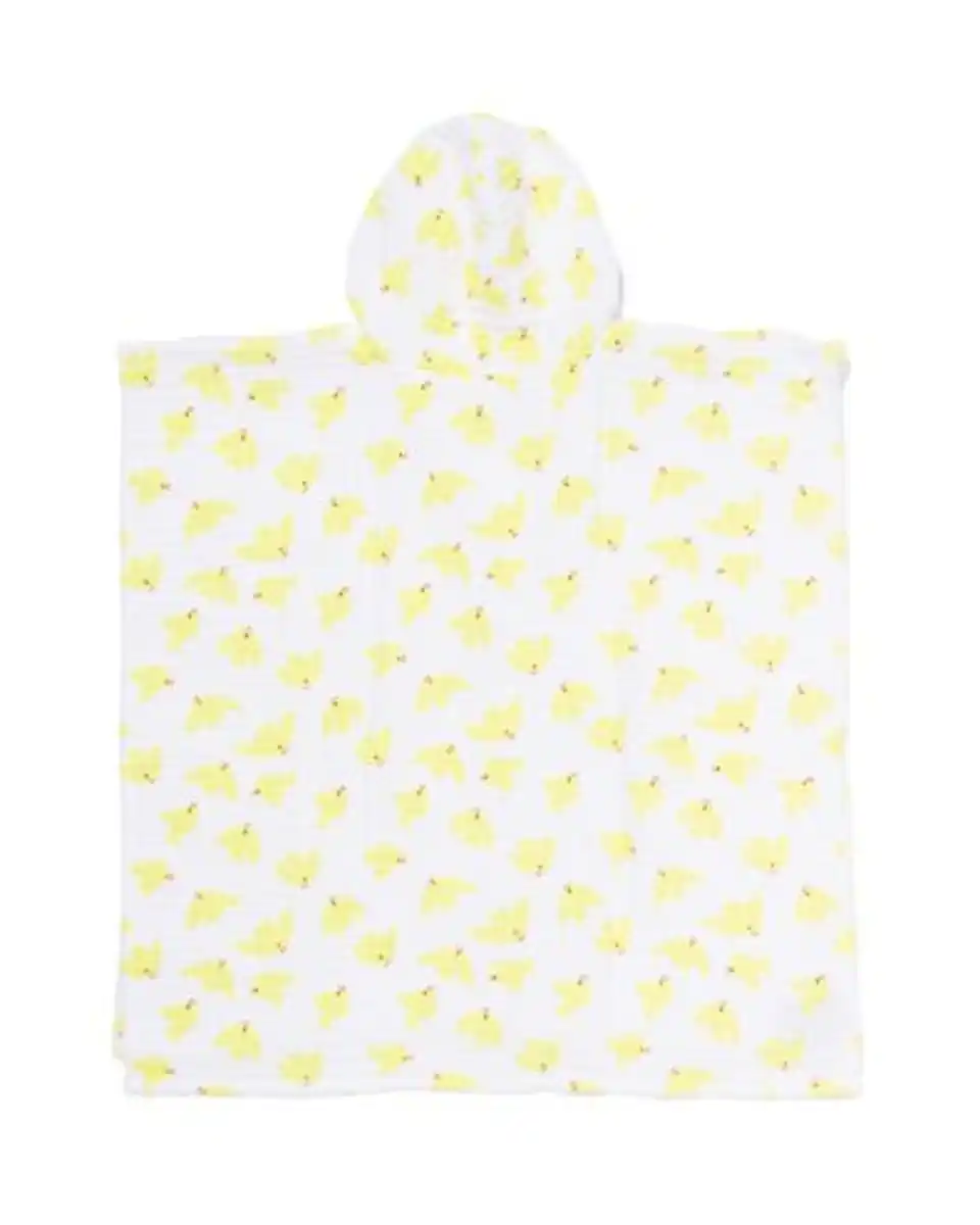 Bild 3 von Strandponcho für Kinder 60x60 cm Musselin Vogel