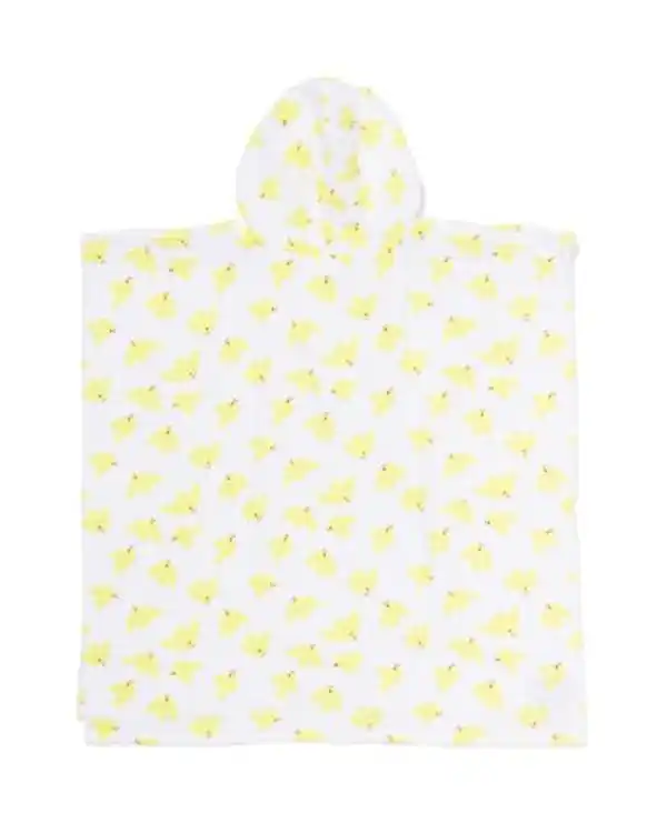 Bild 3 von Strandponcho für Kinder 60x60 cm Musselin Vogel