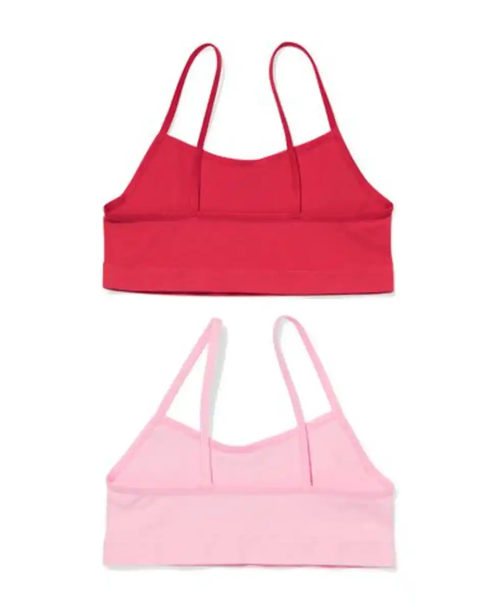 Bild 4 von Kinder-Oberteile nahtlos – 2 Stück rosa