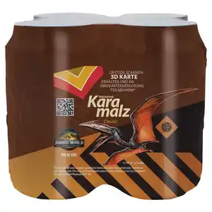 KARAMALZ Classic, Jurassic World Edition, 4 x 330 ml