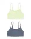 Bild 1 von Kindershirts gerippt nahtlos – 2 Stück limettengrün