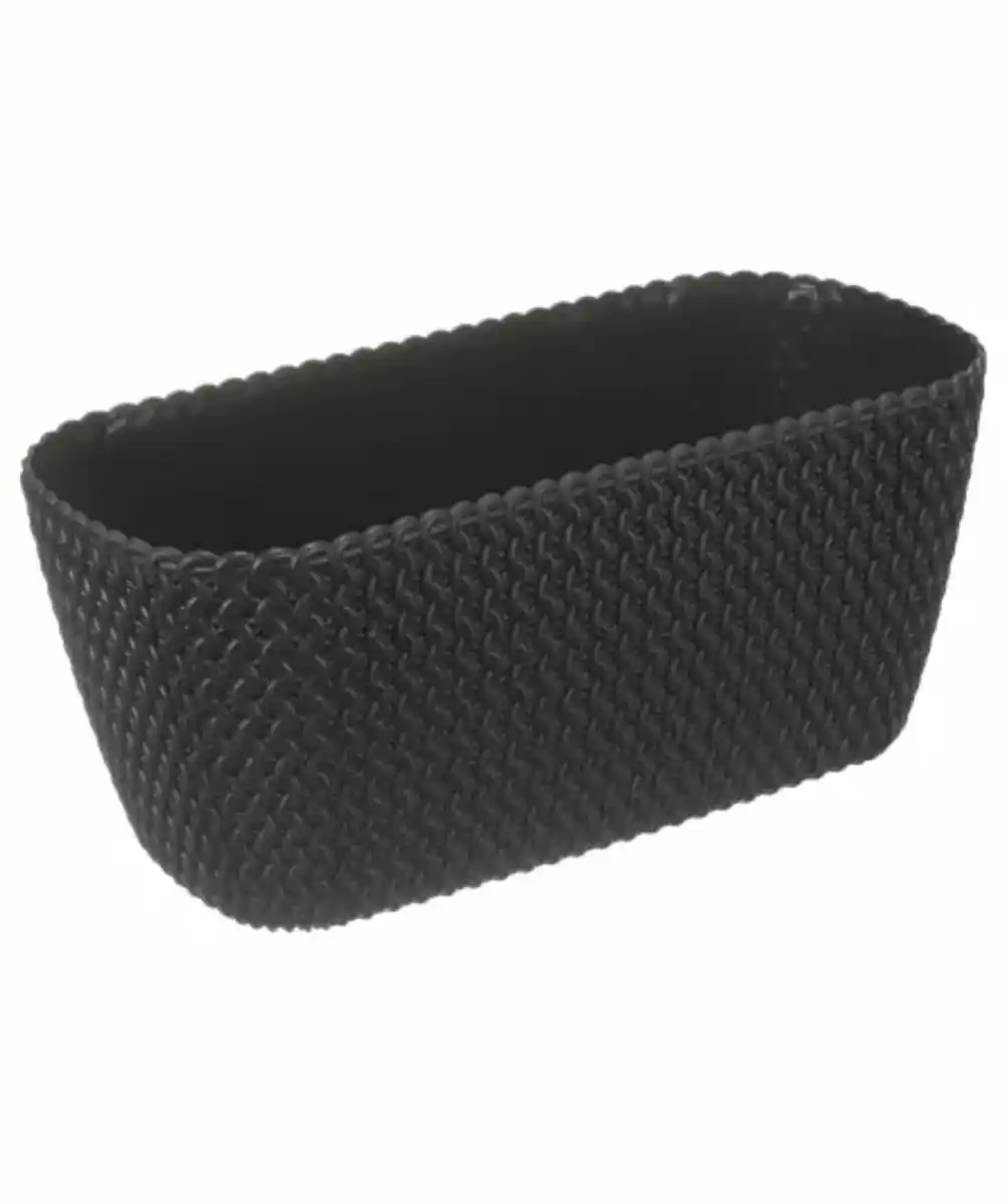 Bild 1 von Blumenkasten in Strickoptik, anthrazit