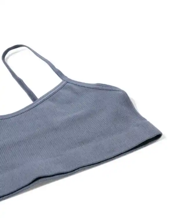 Bild 2 von Kindershirts gerippt nahtlos – 2 Stück limettengrün