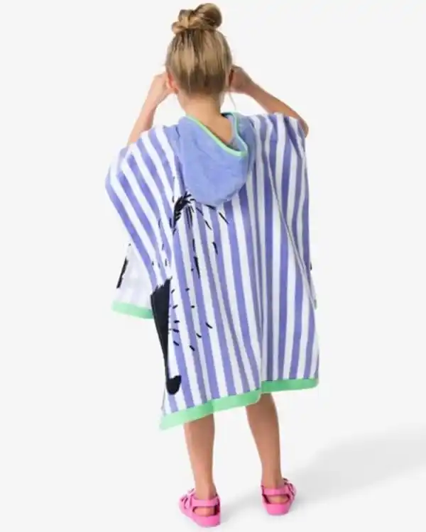 Bild 2 von Siepie Strandponcho für Kinder 60x60 cm Velours