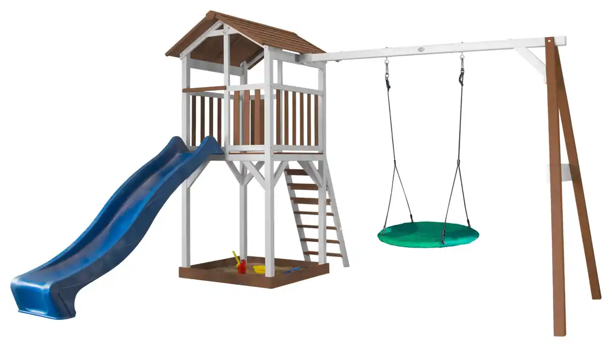 Bild 1 von Spielhaus Axi Beach Tower, Blau, Braun, Weiß