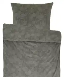 Polycotton-Bettwäsche, grau