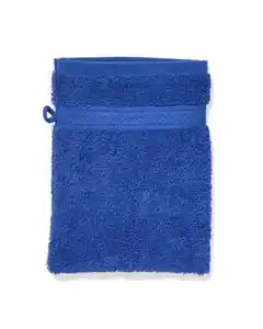 Waschhandschuh 16x21cm schwere Qualität, Kobaltblau