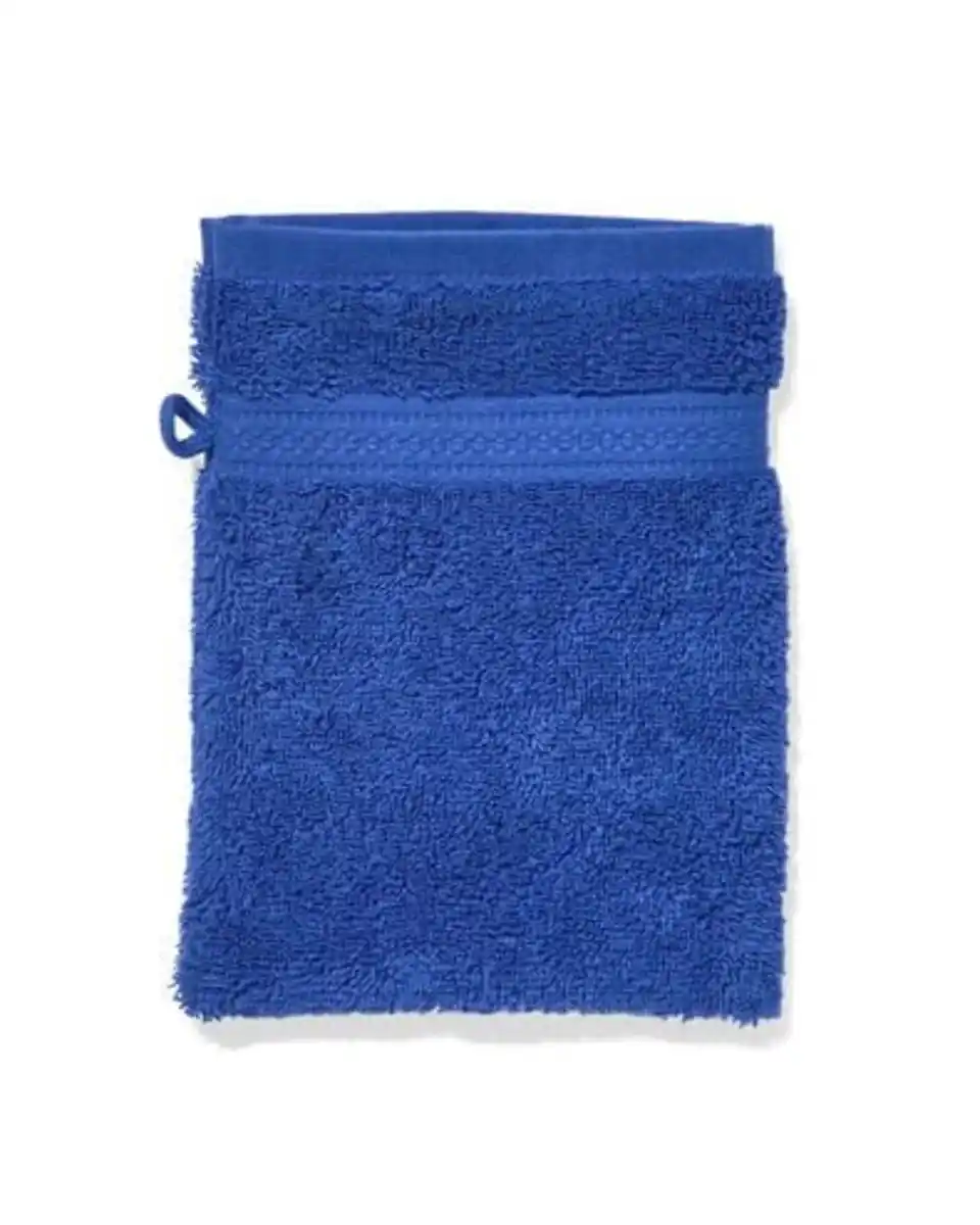 Bild 1 von Waschhandschuh 16x21cm schwere Qualität, Kobaltblau