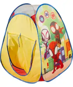 Spidey and His Amazing Friends Lizenz Pop-up-Spielzelt, gelb