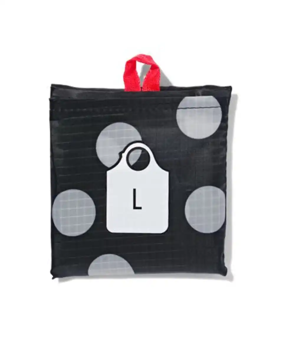 Bild 2 von Einkaufstasche, faltbar, 48 x 43 cm, schwarz