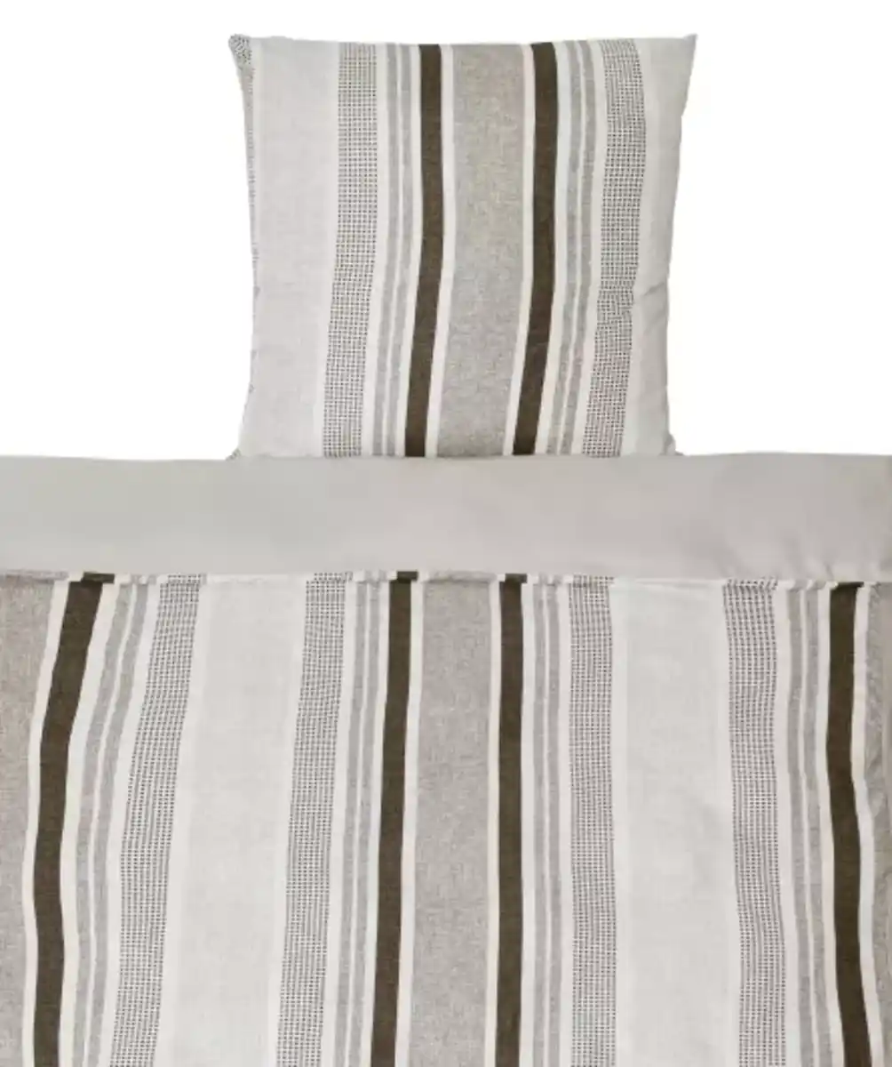 Bild 1 von Mikrofaser-Wendebettwäsche, grau