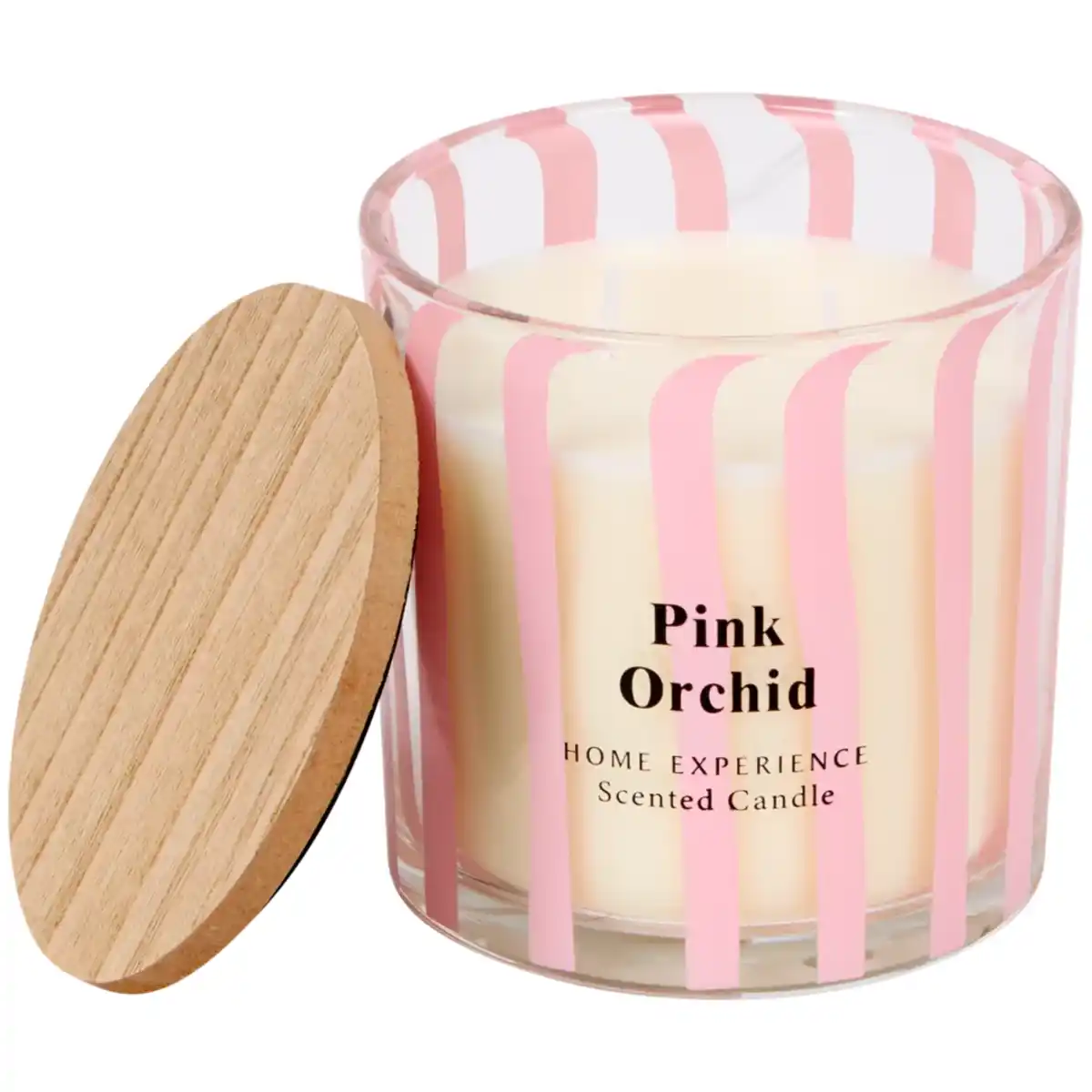 Bild 2 von Duftkerze im gestreiften Glas