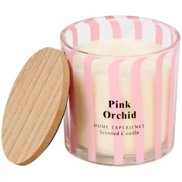 Bild 2 von Duftkerze im gestreiften Glas