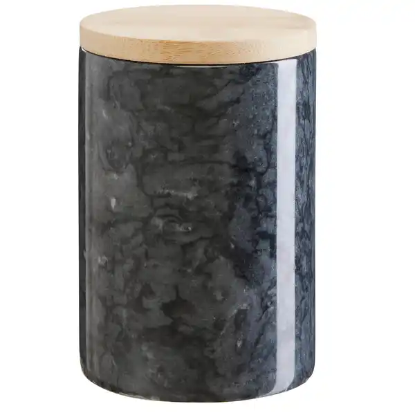 Bild 1 von Vorratsdose Marble S in Schwarz 400ml