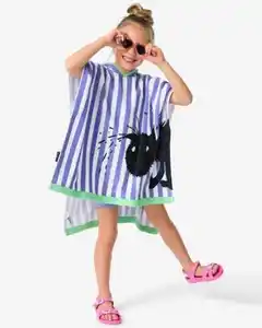 Siepie Strandponcho für Kinder 60x60 cm Velours