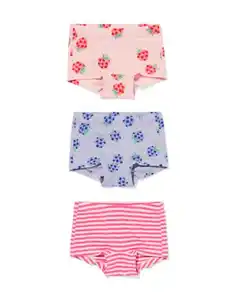 Kinder-Boxershorts Früchte – 3 Stück bunt