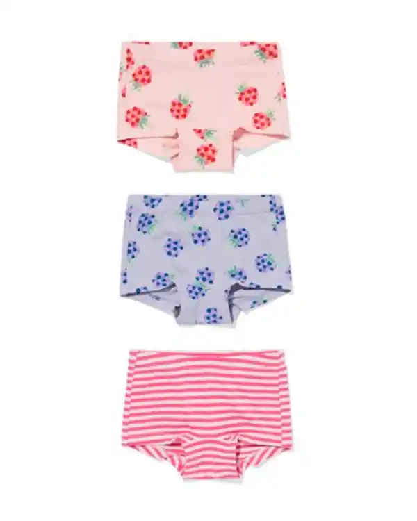 Bild 1 von Kinder-Boxershorts Früchte – 3 Stück bunt