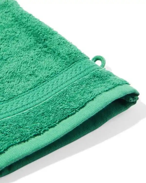 Bild 2 von Waschhandschuh 16x21cm schwere Qualität, Mittelgrün