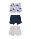 Bild 4 von Kinder-Boxershorts Gesichter – 3 Stück lila