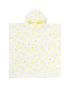 Strandponcho für Kinder 60x60 cm Musselin Vogel