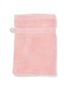Waschhandschuh 16x21cm schwere Qualität, Hellrosa