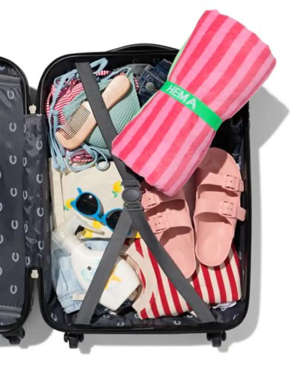 Bild 4 von Strandtuch für Kinder 80x140cm Velours Seepferdchen