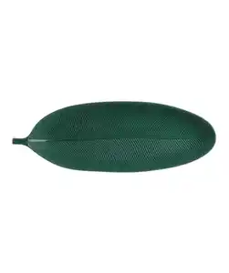 Dekotablett Blatt, grün
