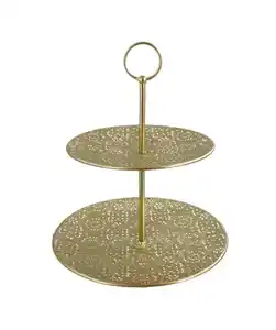 Deko-Etagere Ornamente, gold