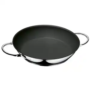 WMF Servierpfanne Ceradur, Edelstahl, Metall, Keramik, rund, kratzfest, rostfrei, antihaftbeschichtet, Kochen, Pfannen, Servierpfannen