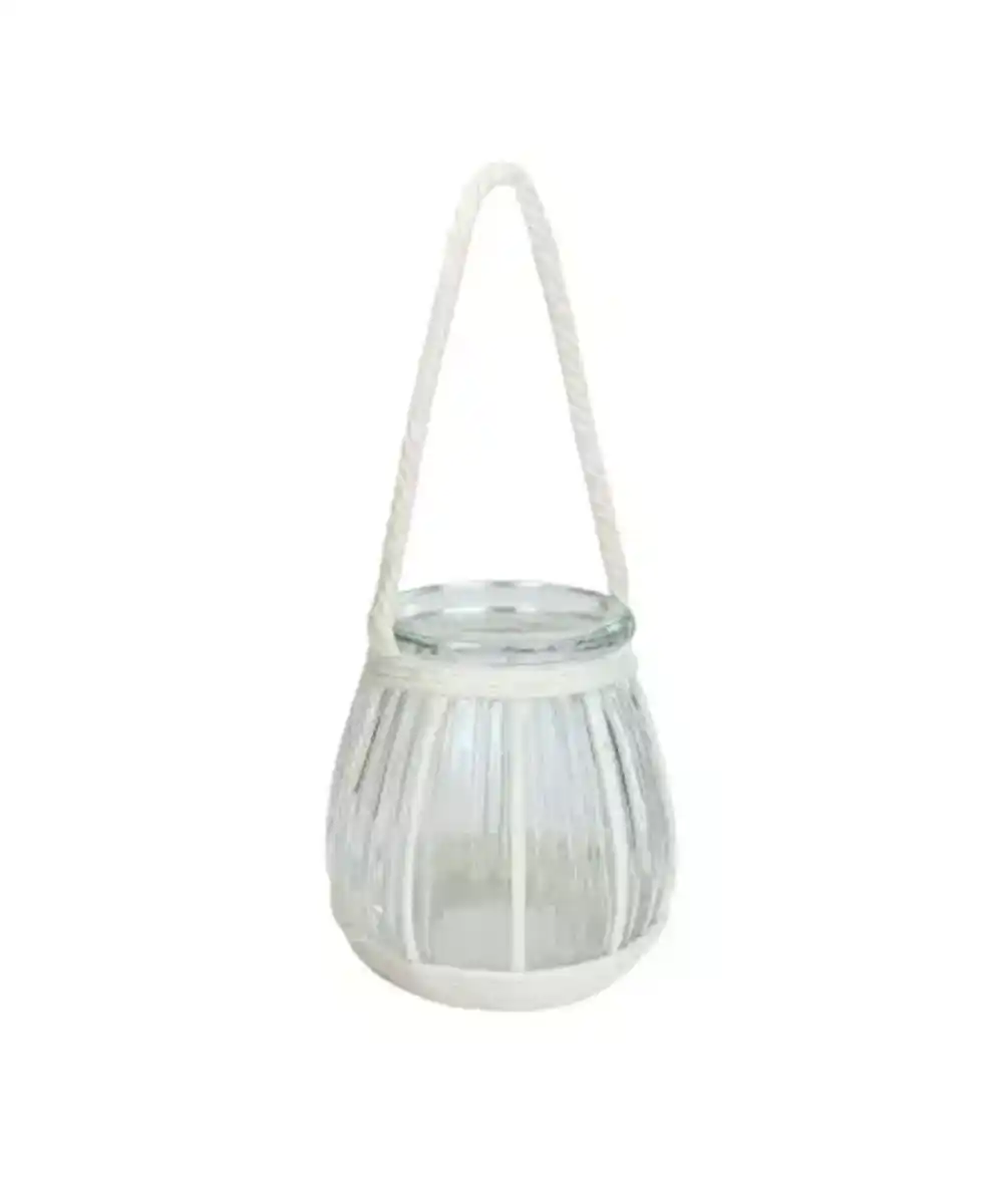 Bild 1 von Windlicht mit Seil, naturfarben